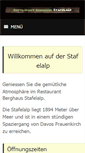 Mobile Screenshot of berghaus-stafelalp.ch