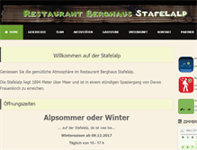 Tablet Screenshot of berghaus-stafelalp.ch